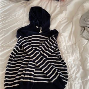 Striped Sweater Hoodie